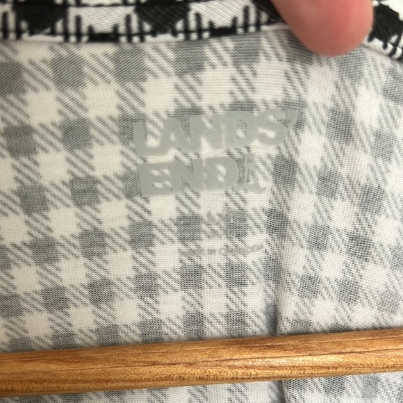 Lands’ End Tiered Houndstooth Midi - Picture 5 of 6